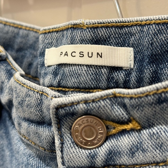 PacSun High Rise Straight Ripped Jeans - Picture 2 of 5